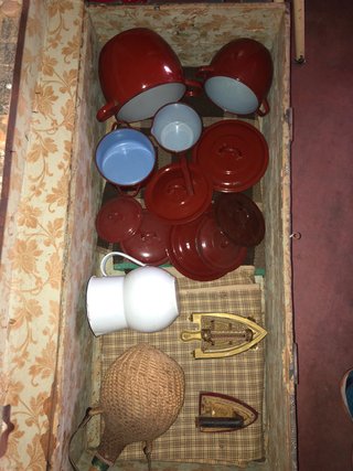 Baúl Cofre Antiguo Decoración