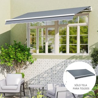 Techo Toldo Repuesto 2,8x2,5m Gris