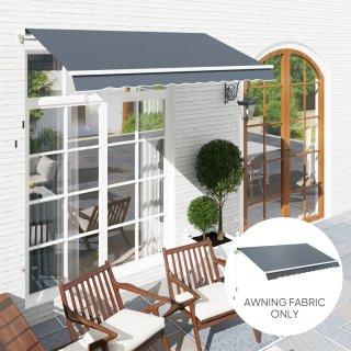 Techo Toldo Repuesto 2,8x2,5m Gris