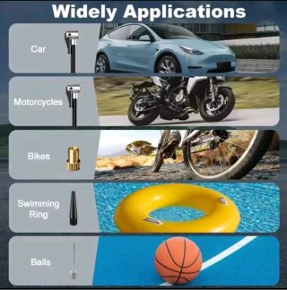 Inflador Compresor Aire Coche Bici o Moto Digital
