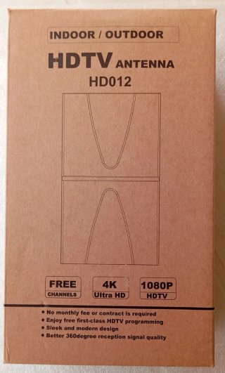 Antena HDTV Interior/Exterior HD012