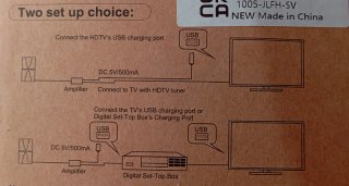 Antena HDTV Interior/Exterior HD012