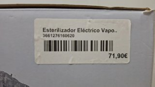 Esterilizador y Secador Babymoov Turbo Steam