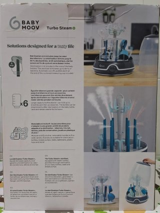 Esterilizador y Secador Babymoov Turbo Steam