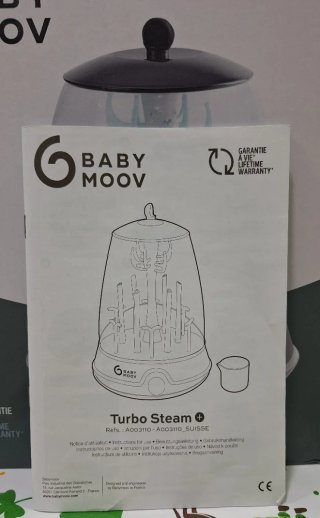 Esterilizador y Secador Babymoov Turbo Steam