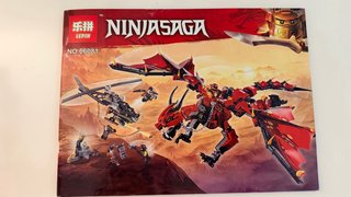 Ninjago Dragón Mecánico Rojo