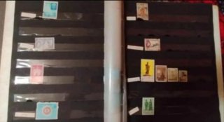 Álbum Filatelia Colección más de 100 Sellos