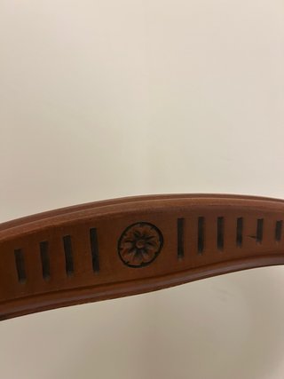 Sillas vintage madera y terciopelo
