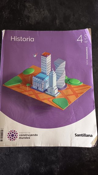 Libro de historia de 4* de la ESO