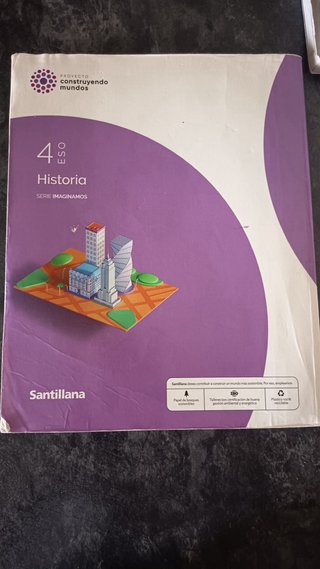 Libro de historia de 4* de la ESO