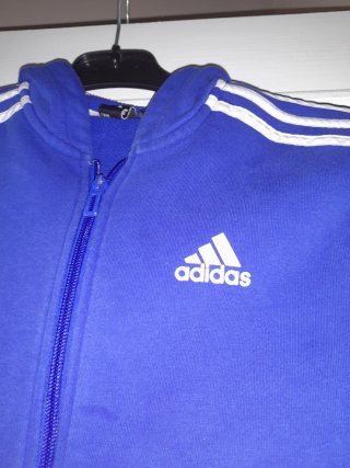 Sudadera Adidas Azul T.9-10