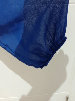 Vestido fiesta azul talla única