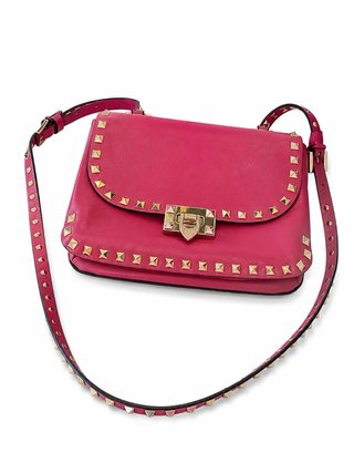 Borsa Valentino Garavani Rockstud Rossa