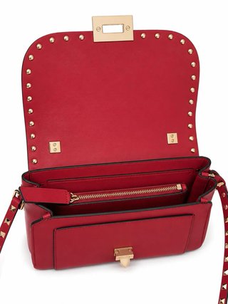 Borsa Valentino Garavani Rockstud Rossa