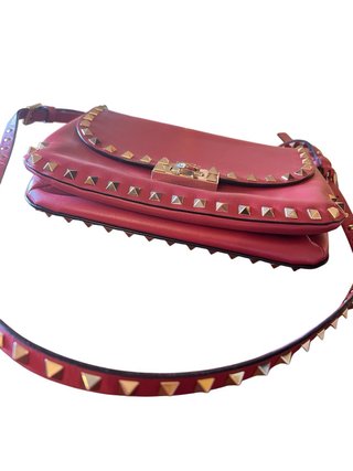 Borsa Valentino Garavani Rockstud Rossa