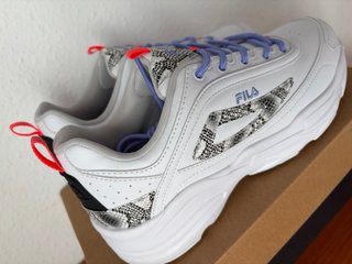 Zapatillas Fila Blancas Multicolor Talla 39 Nuevas