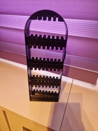 Organizador de pendientes plegable