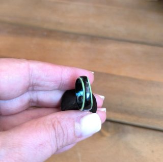 Anillo Bimba y Lola verde