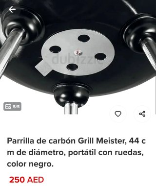 Barbacoa 47cm sin abrir