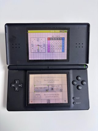 Nintendo DS Lite Nera con Scatola