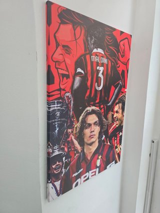 Quadro Paolo Maldini 40x60 Cm