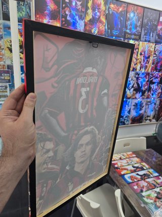 Quadro Paolo Maldini 40x60 Cm