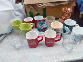 Tazas Nescafé Cerámica y Vidrio