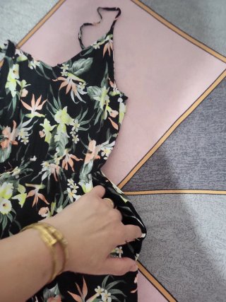 Vestido Corto Estampado Floral