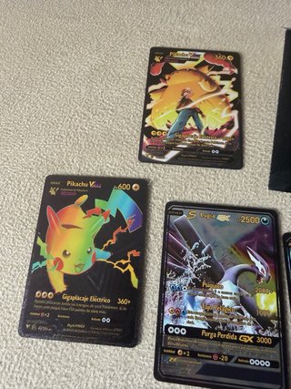 Cartas Pokémon V y GX