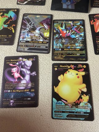 Cartas Pokémon V y GX