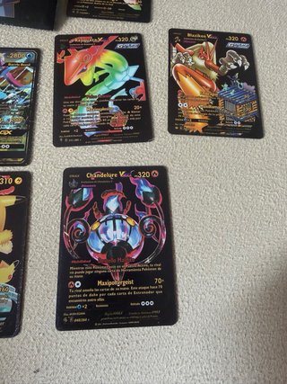 Cartas Pokémon V y GX