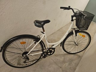 Bicicleta Paseo City 20 Blanca