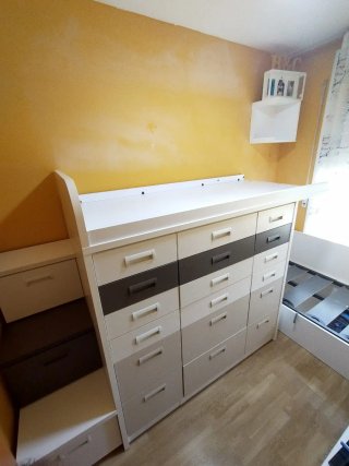 Camas infantil con cajones
