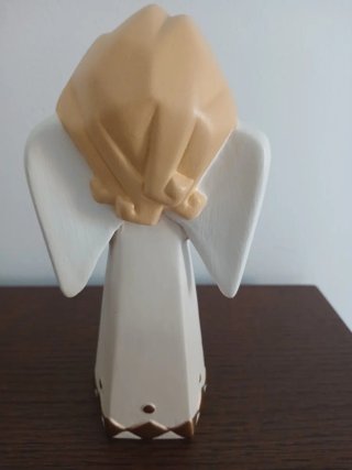 Angelo Custode ceramica Egan Originale Nuovo