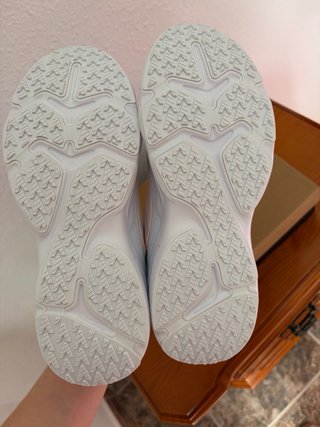 Zapatillas Fila blancas con detalle rosa T39