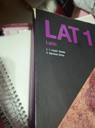 LAT 1, Latín, Bachillerato