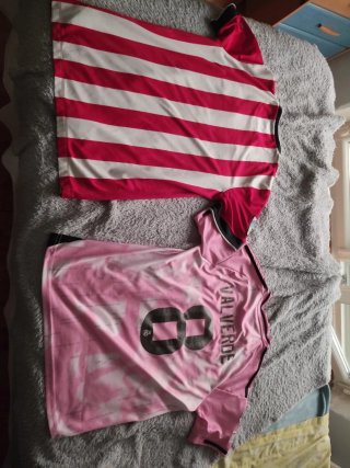 Camisetas de fútbol Nike y Adidas