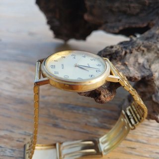 Reloj Pulsar Dorado Cuarzo