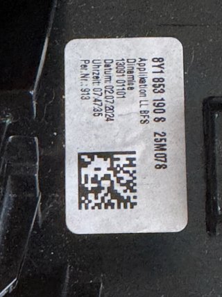 Molduras Alcantara Audi A3 8Y