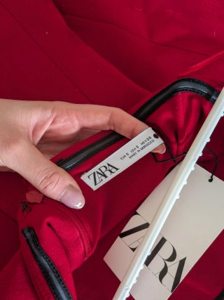 Abito Zara invitata rosso