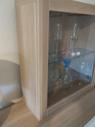 Vitrina Ikea Besta Madera y Cristal.perfecto estad