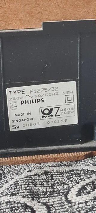 Radiocassette Tocadiscos Philips F1275