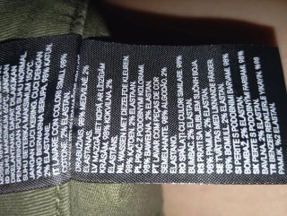 Pantalones cortos mujer verde oliva