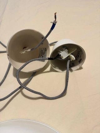 1 Lámpara colgantes IKEA RANARP