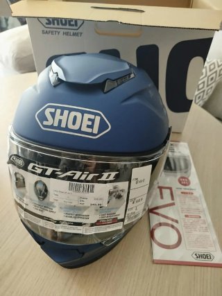 Casco Moto Shoei GT-Air II Azul Mate Talla L