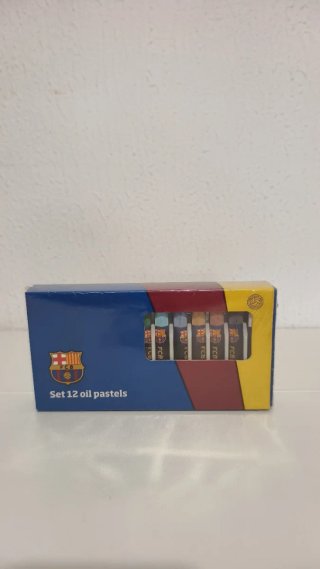 Set 12 Ceras Óleo FC Barcelona