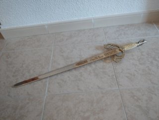 Espada decorativa de boda