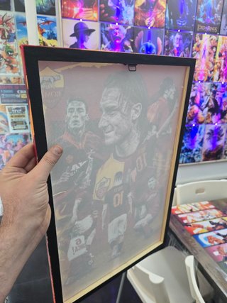 Quadro Francesco Totti 40x60 cm