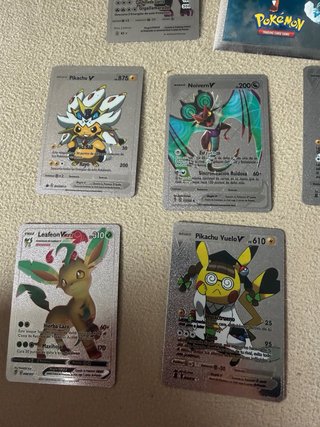 Cartas Pokémon V y VMAX
