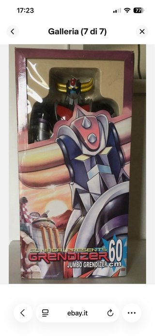 Grendizer Jumbo Figure 65cm Goldrake Robot